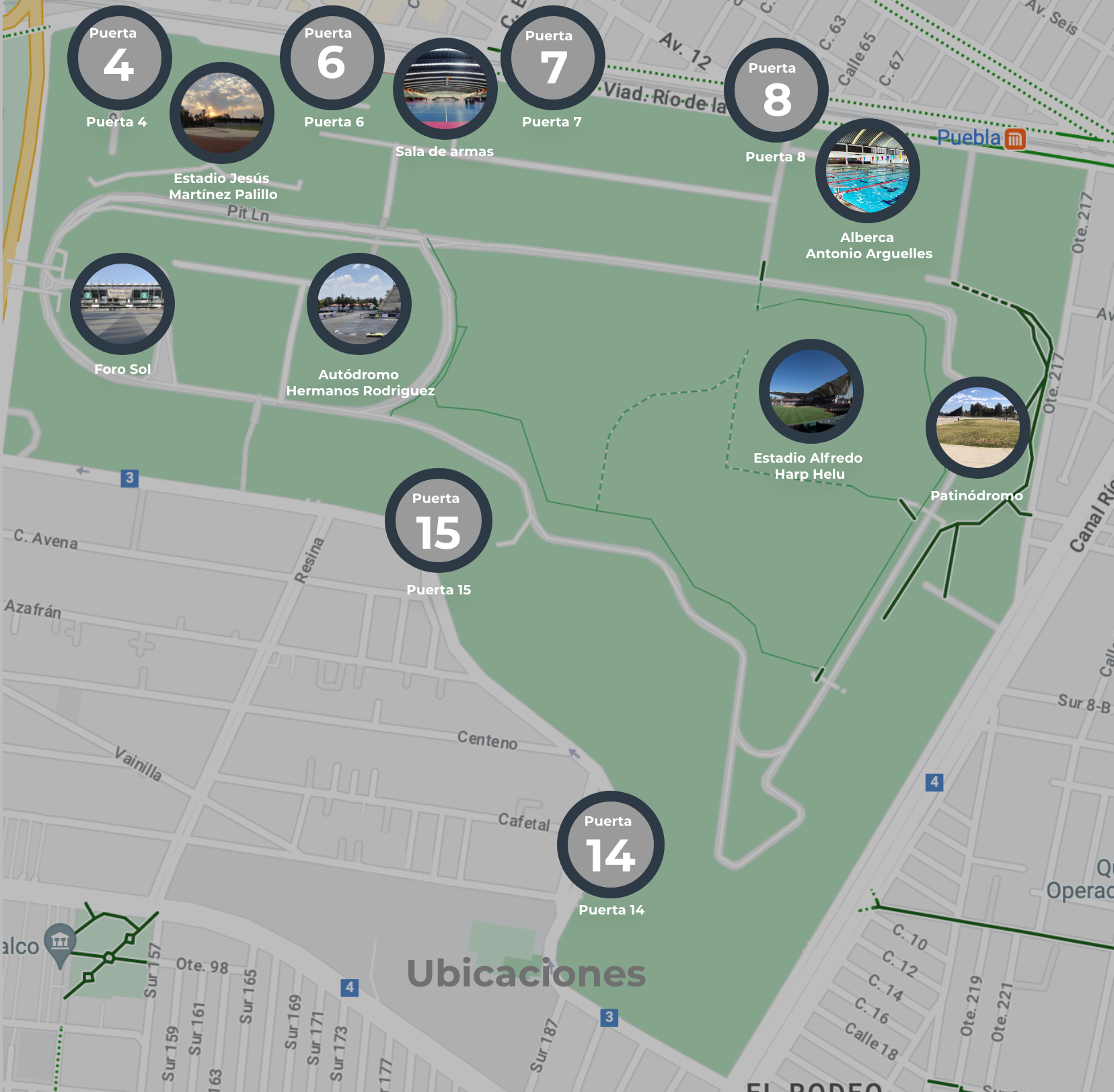 Mapa Cd Deportiva